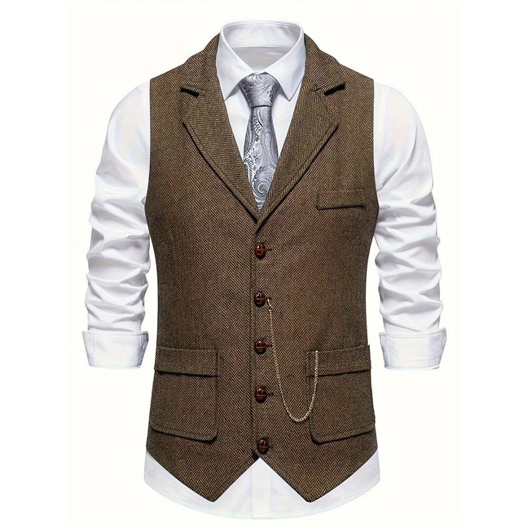 Lars | Klassieke gilet voor heren