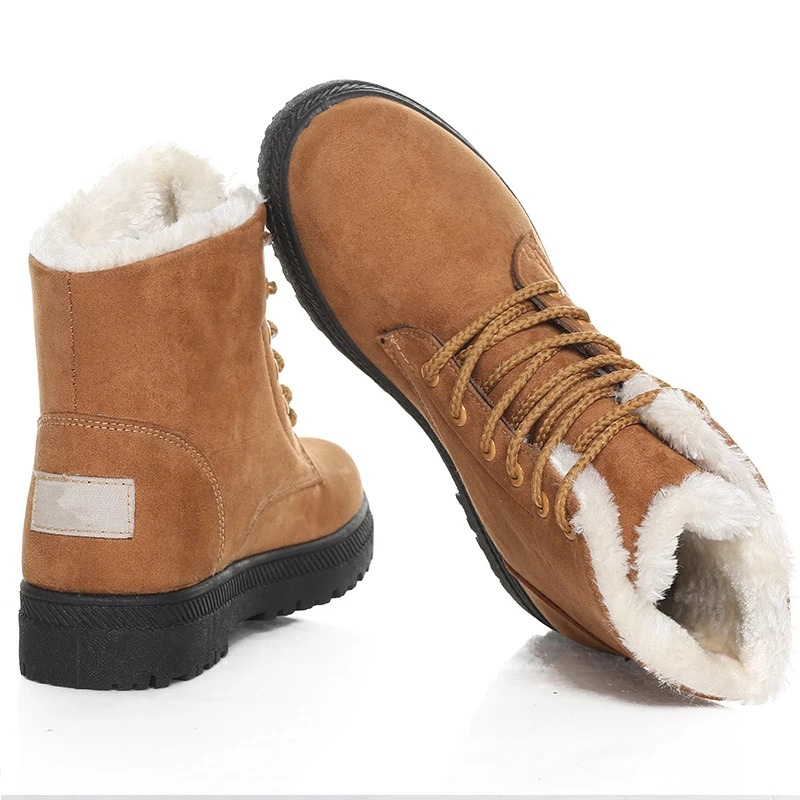 Esmee - Bont Hoge Zool Winterschoenen Dames