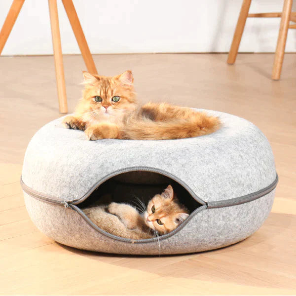 Kattenbed & Speelhuis - Ideaal voor Comfort en Spel