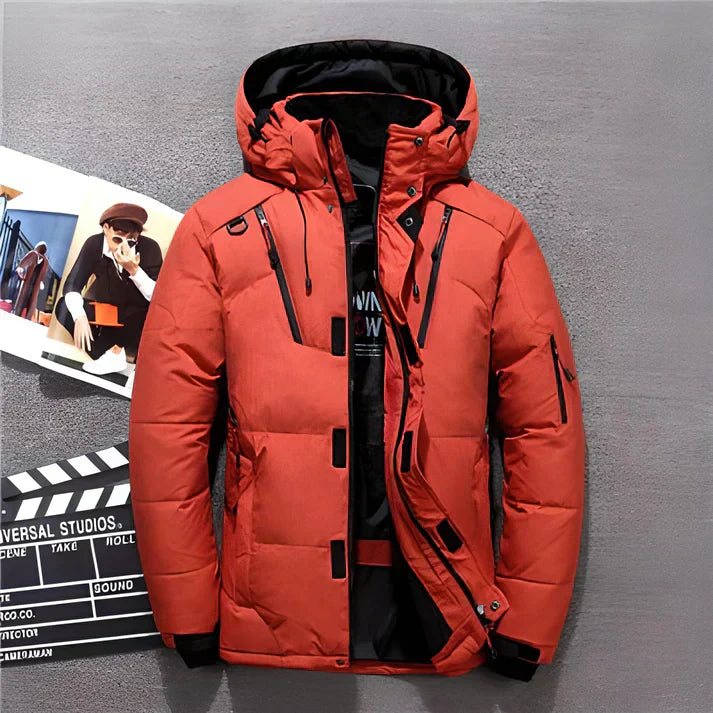 Lars | Gewatteerde winter parka voor heren