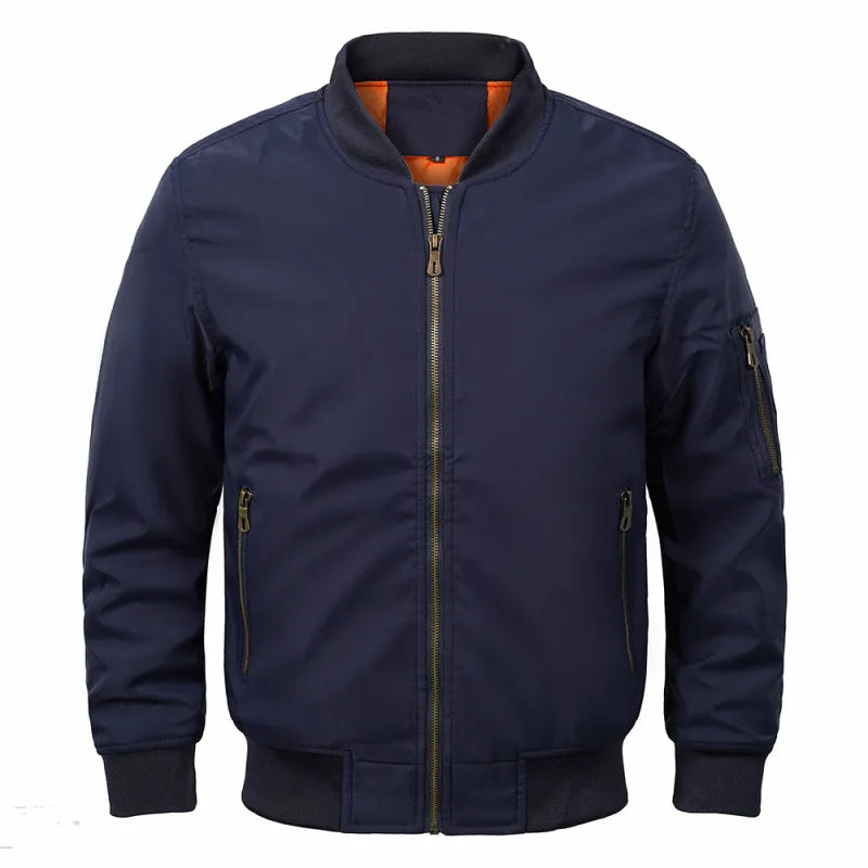 Tim - Heren Bomberjack - Met Rits - Trendy en Comfortabel