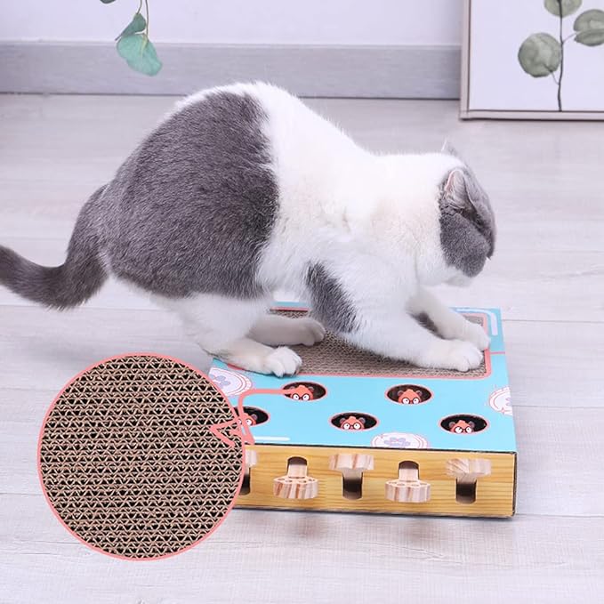 3-in-1 Interactief Kattenspeelgoed - Vermaak voor Jouw Kat