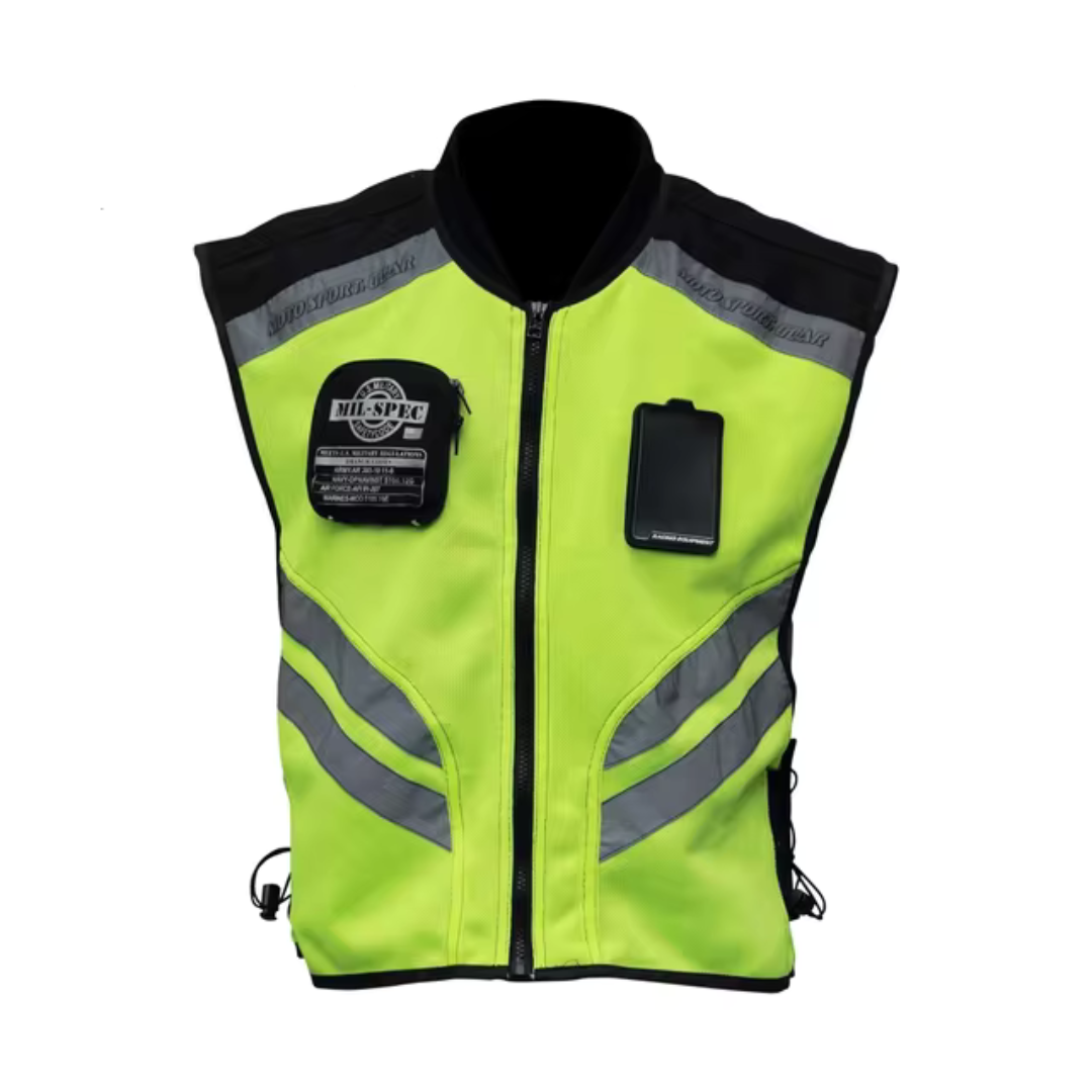 Jasper - Heren Reflecterend Motorvest - Werkkleding