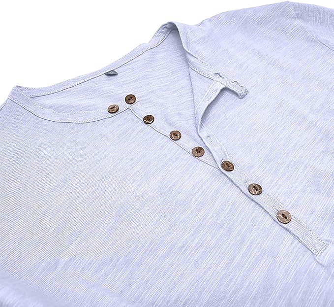 Daan | Shirt met lange mouwen voor heren met knoopsluiting
