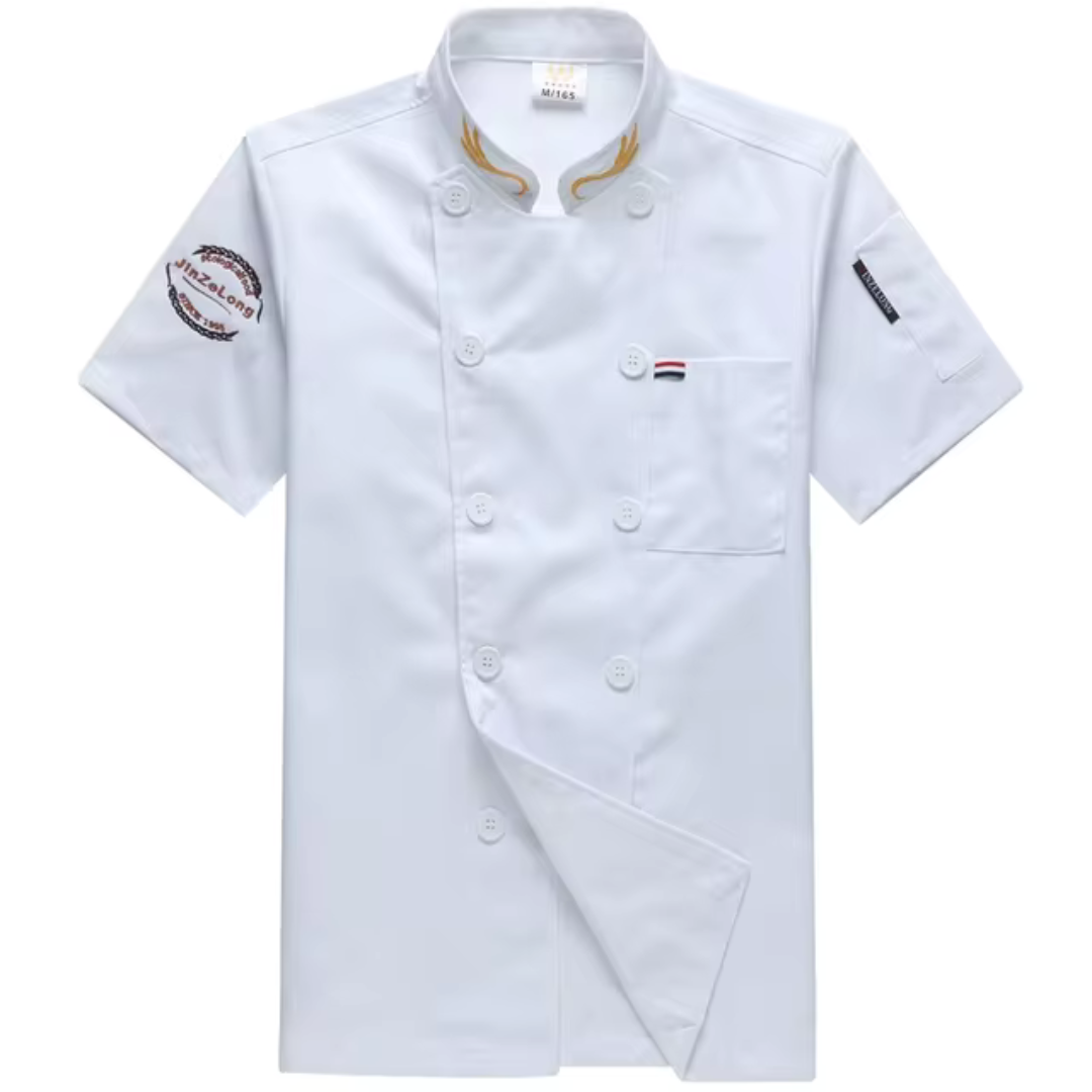 Maya - Heren Korte Mouwen Chefuniform - Werkkleding