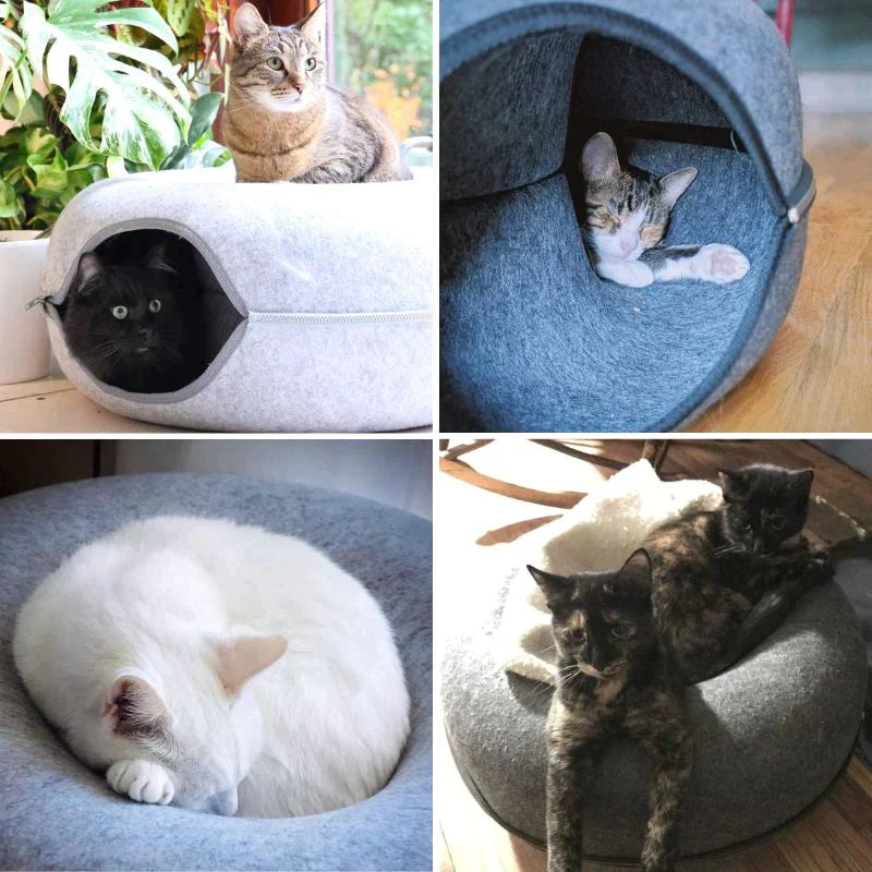 Kattenbed & Speelhuis - Ideaal voor Comfort en Spel