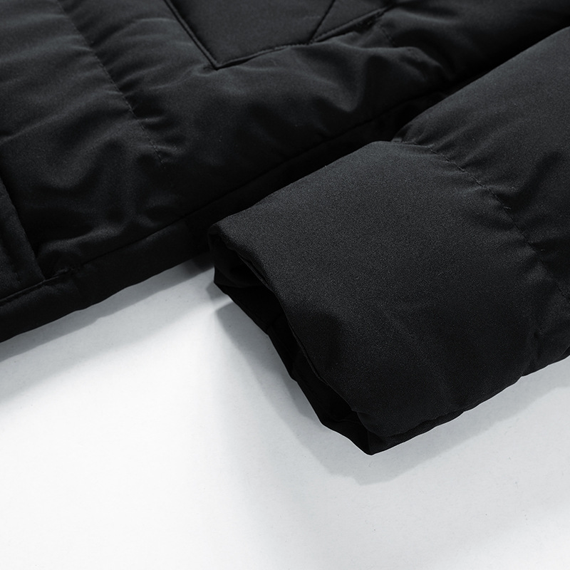 Frank | Lange gewatteerde winterjas voor heren