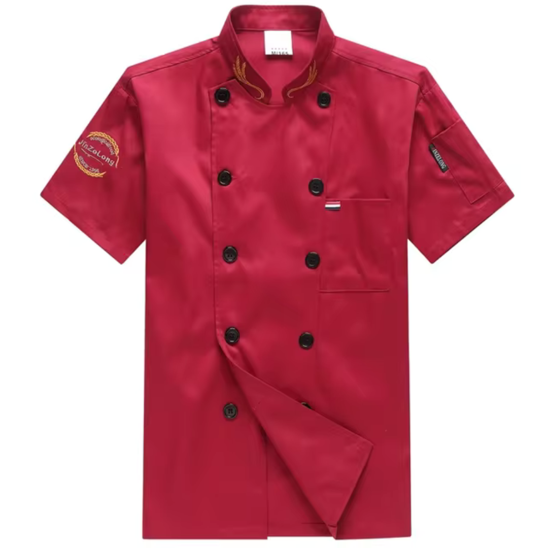 Maya - Heren Korte Mouwen Chefuniform - Werkkleding