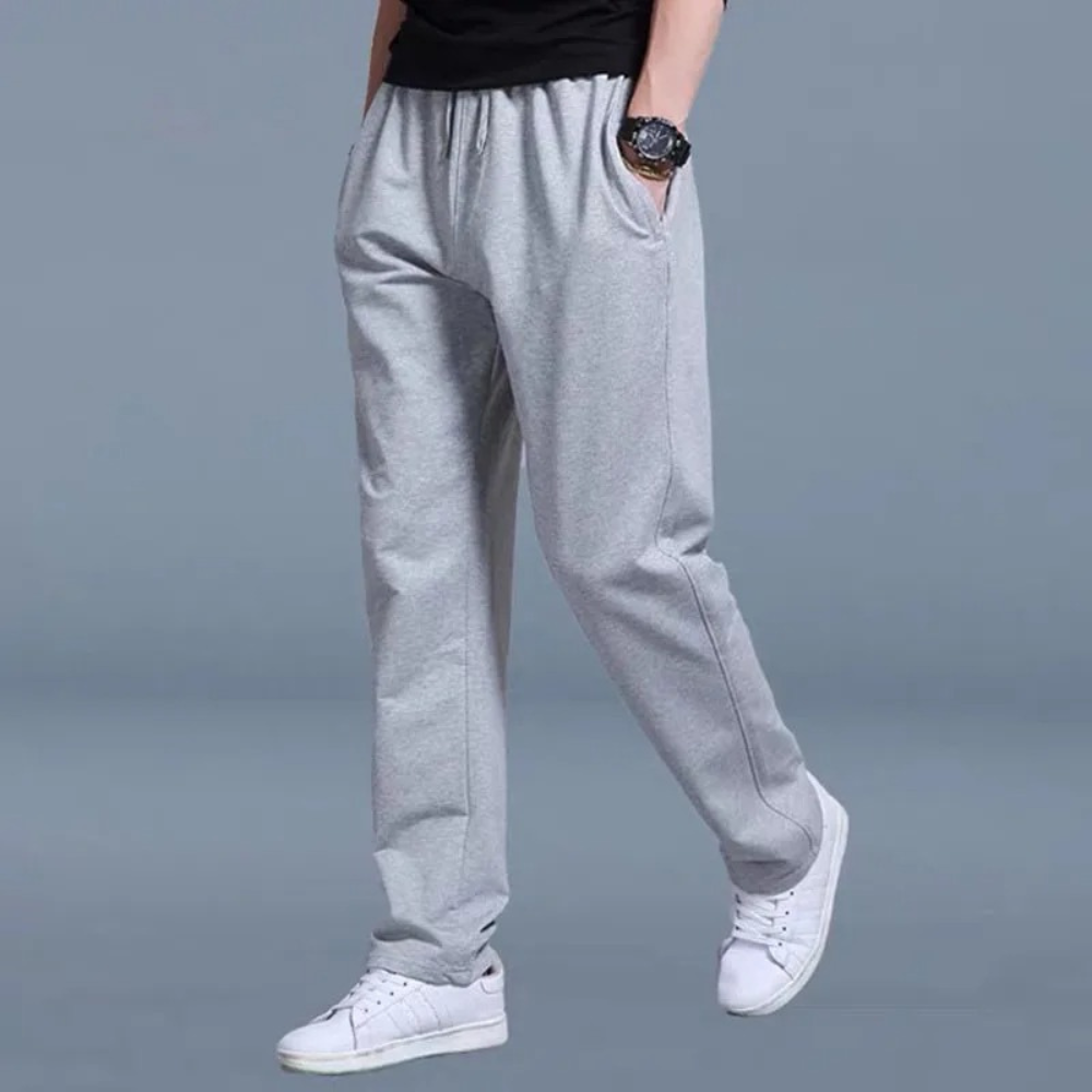 Balti | Comfortabele katoenen herfst joggingbroek voor heren met moderne pasvorm