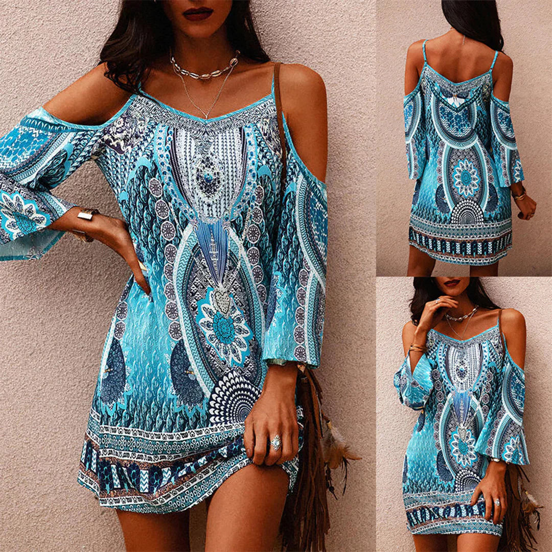 Liora - Festival Outfit Dames - Trendy Mini Jurk voor Festivals