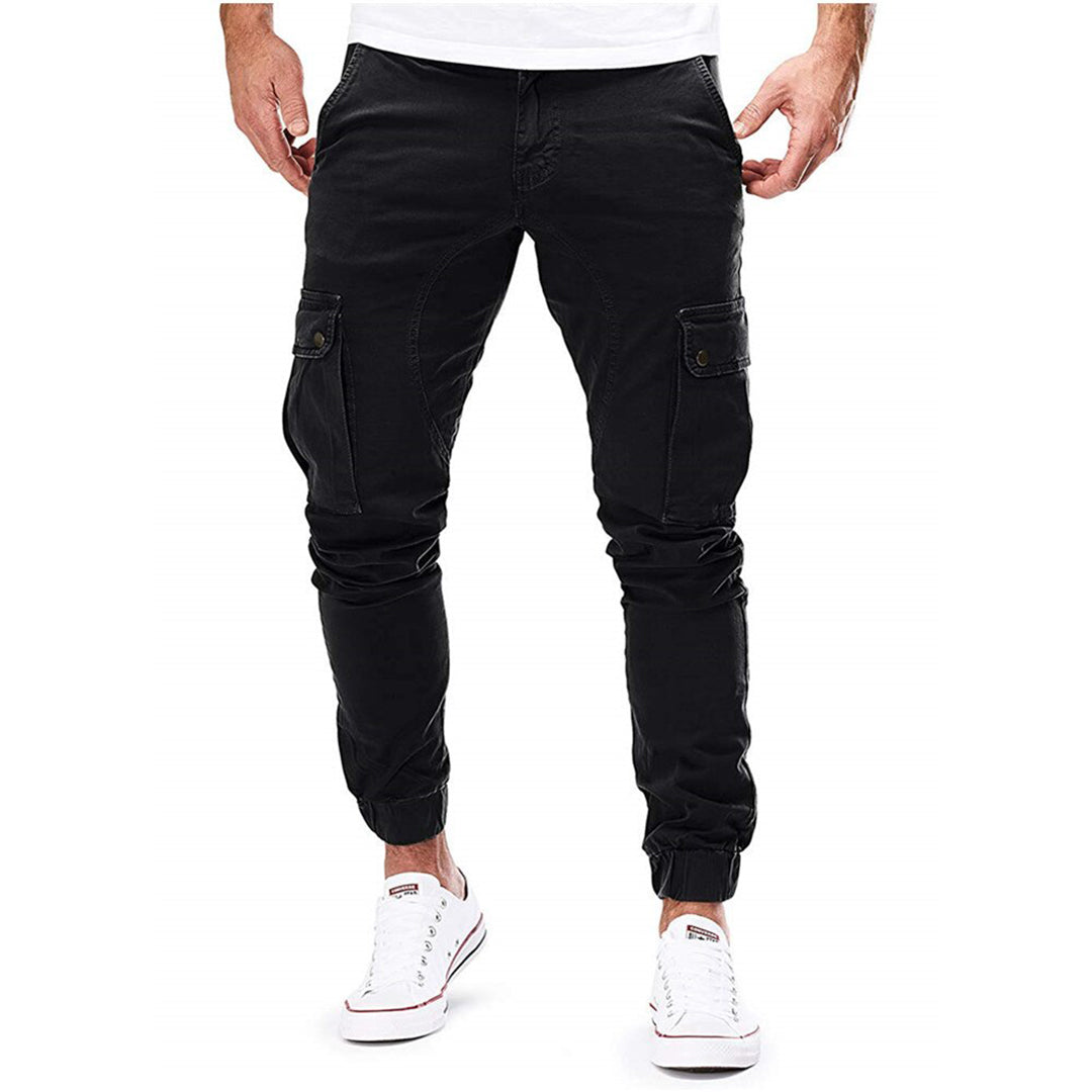 Beckett | Ademende katoenen herfst cargo broek voor heren met moderne pasvorm