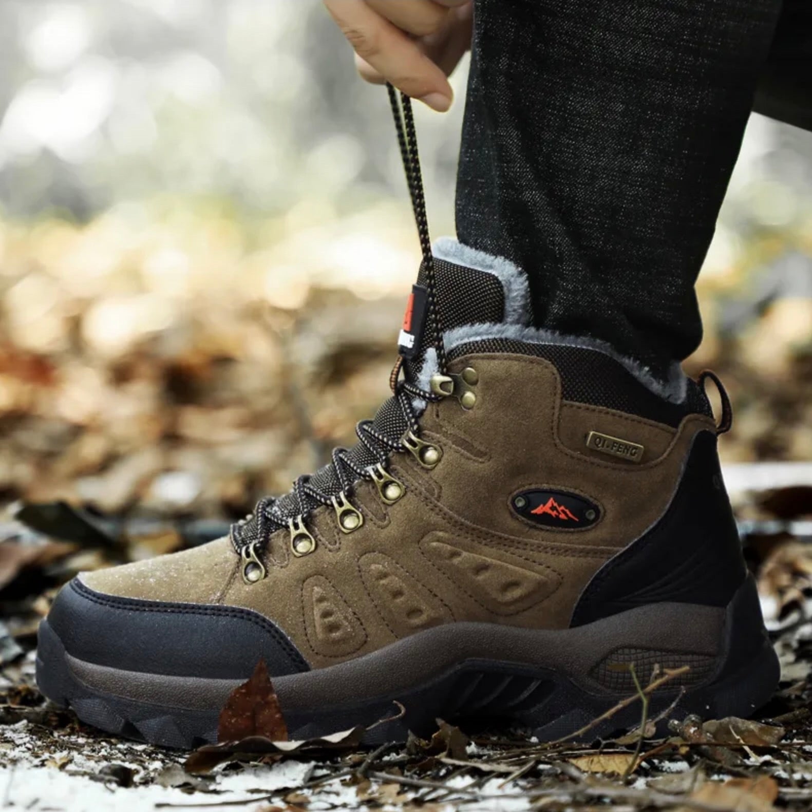 ERGOHikingBoots - gevoerde ergonomische outdoor- en wandelschoen