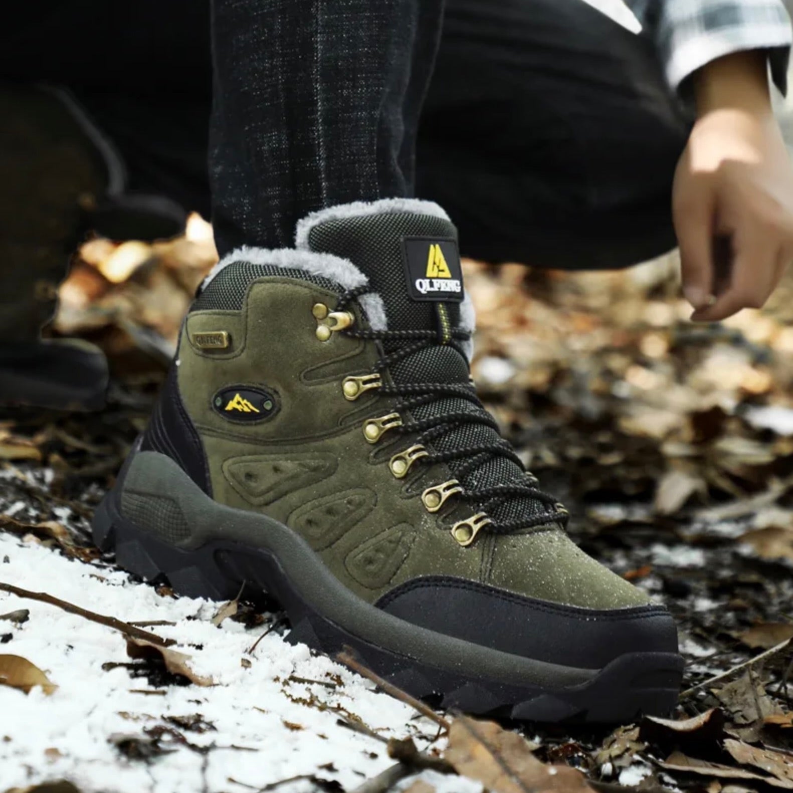 ERGOHikingBoots - gevoerde ergonomische outdoor- en wandelschoen