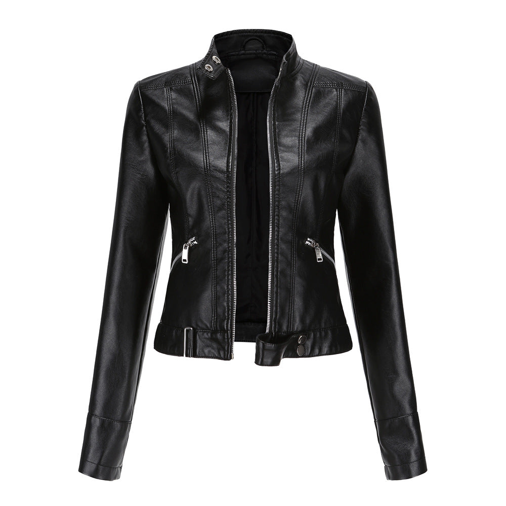 Claire | Leren jas dames met tijdloos design