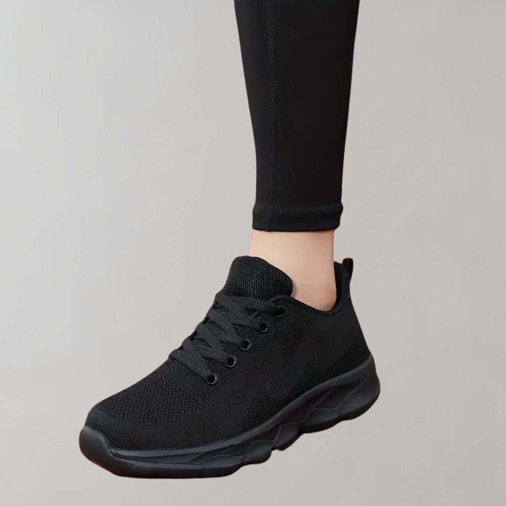 Claire | Lichtgewicht ademende mesh herfstsneakers voor dames met flexibele zool en tijdloze vetersluiting