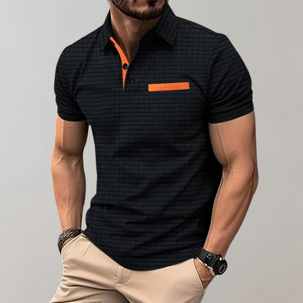 Florian - Elegante Polo met Luxe Details