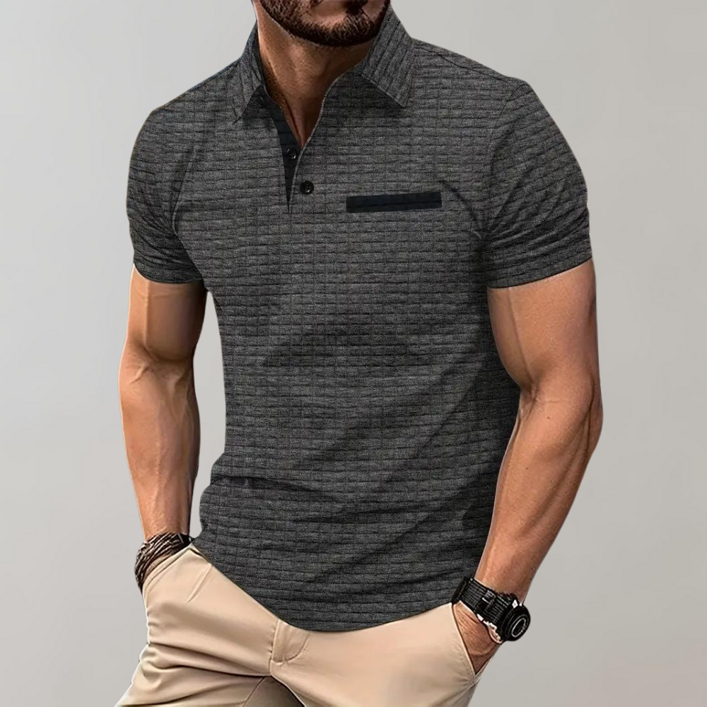 Florian - Elegante Polo met Luxe Details