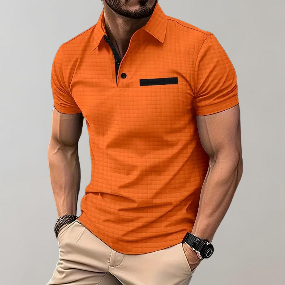 Florian - Elegante Polo met Luxe Details