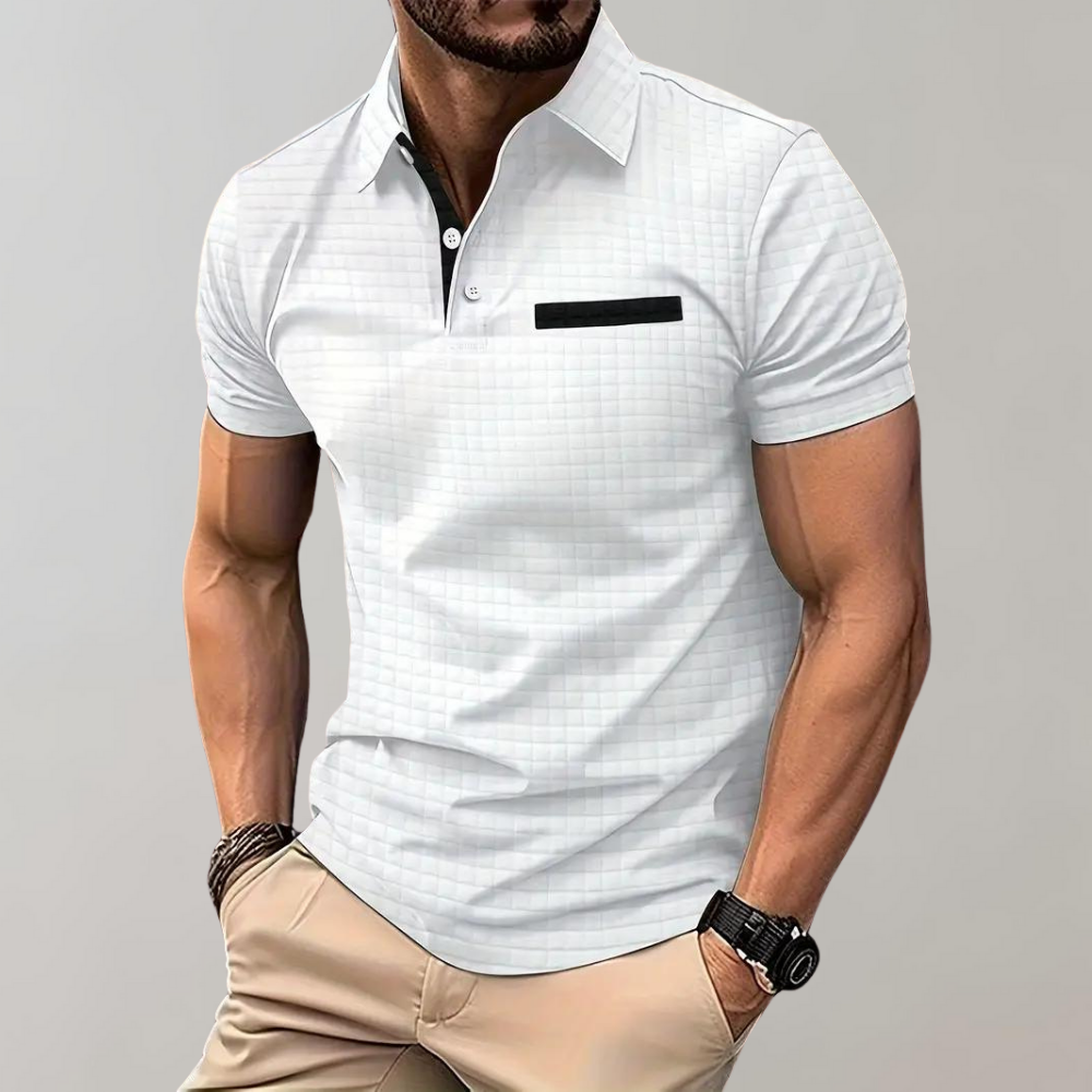 Florian - Elegante Polo met Luxe Details