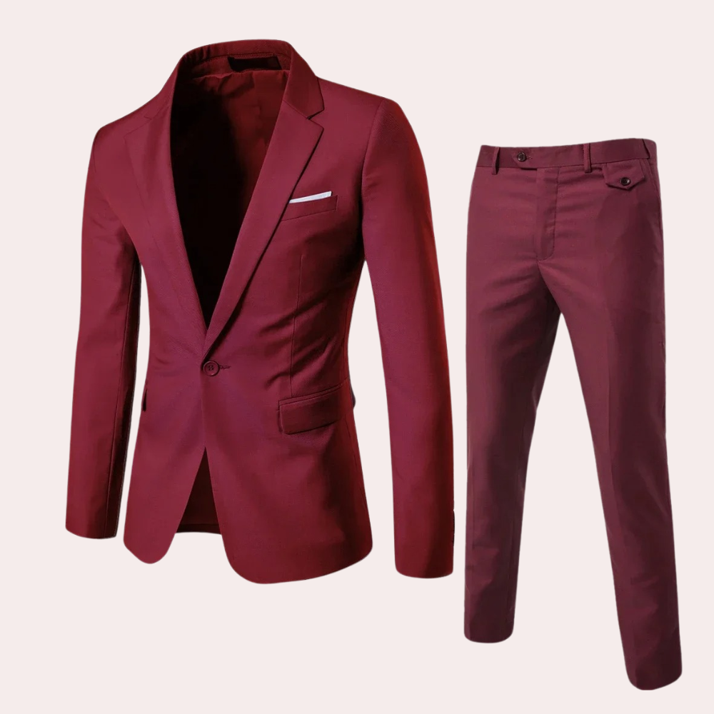 Joseph | Slim fit herfst pak voor heren met blazer en pantalon in elegant design