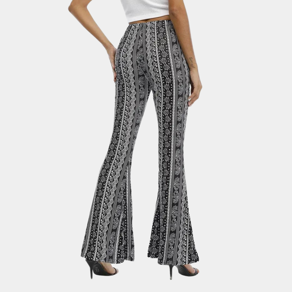 MiraStyles - Flared boho broek