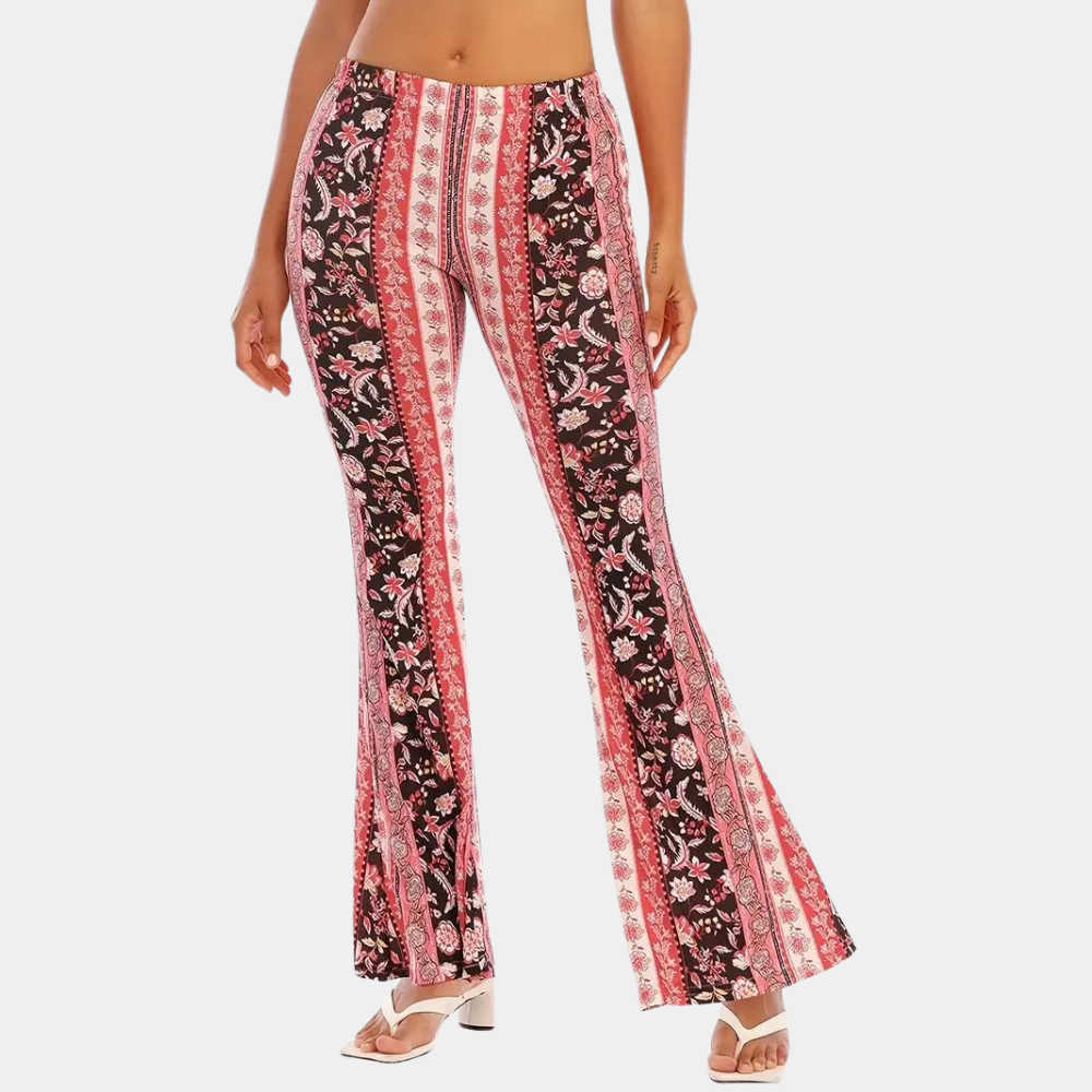 MiraStyles - Flared boho broek