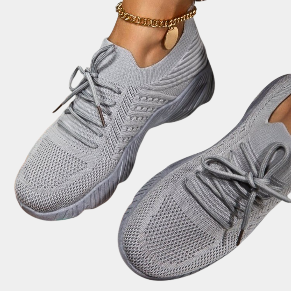 Priscilla | Flexibele ademende mesh herfst sneakers voor dames met lichtgewicht antislipzool