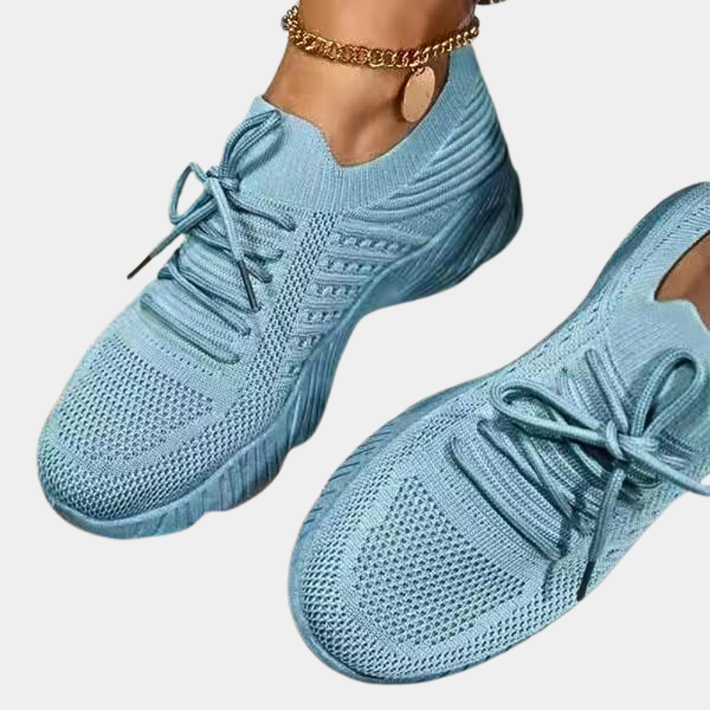 Priscilla | Flexibele ademende mesh herfst sneakers voor dames met lichtgewicht antislipzool