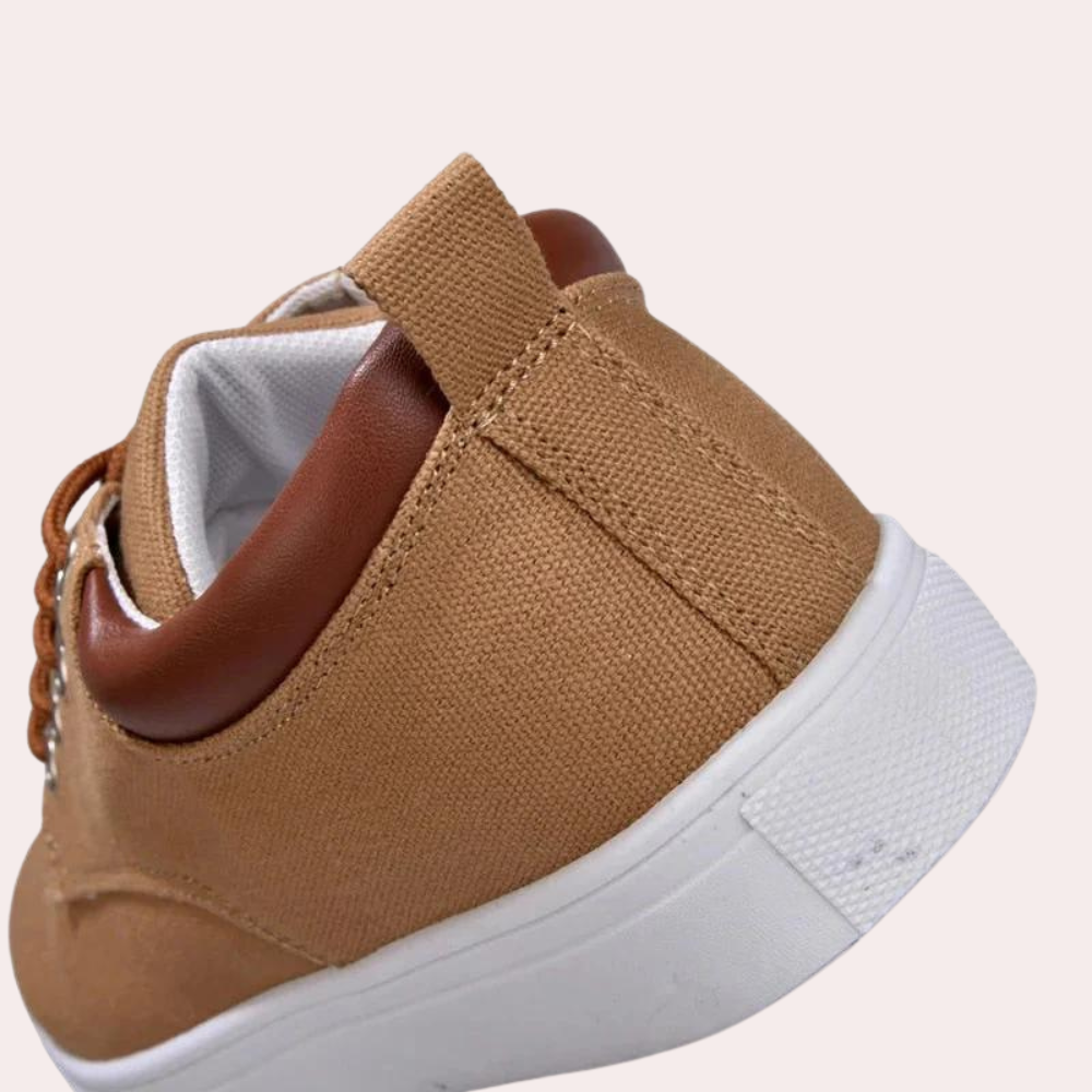 Tobias | Lichtgewicht ademende canvas sneakers voor heren met casual uitstraling