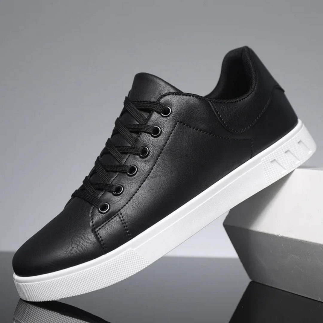 Milan | Stevige ademende PU sneakers voor heren met klassieke urban uitstraling