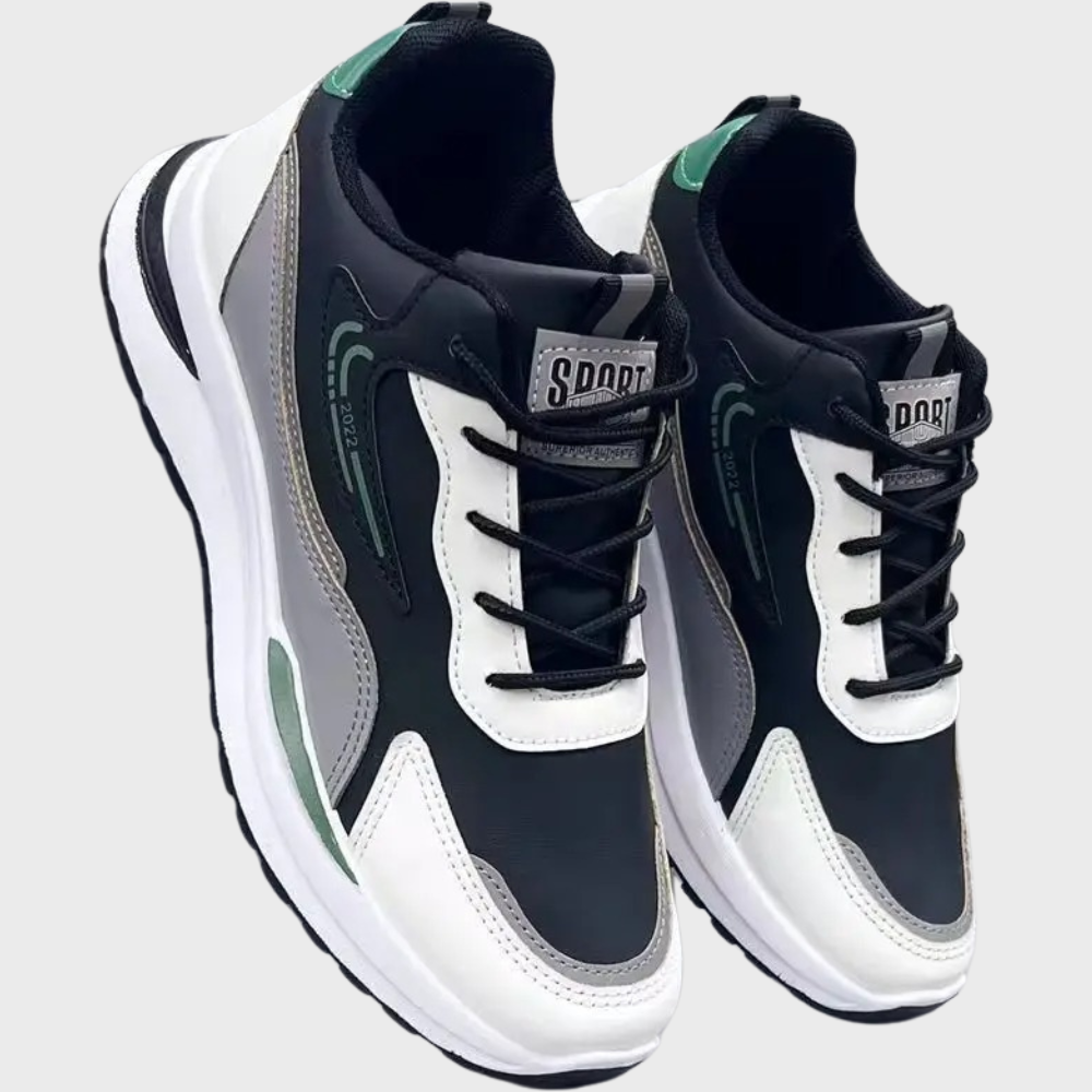 Dominic | Lichtgewicht ademende PU sneakers voor heren met sportieve uitstraling