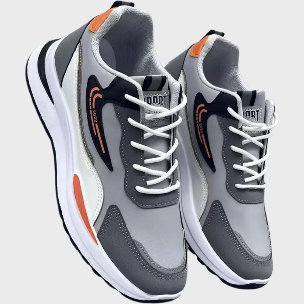 Dominic | Lichtgewicht ademende PU sneakers voor heren met sportieve uitstraling