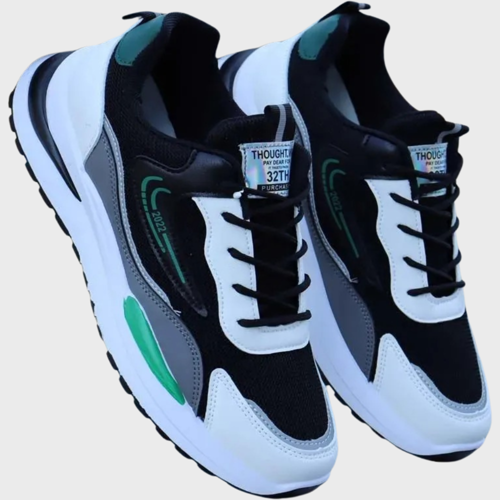 Dominic | Lichtgewicht ademende PU sneakers voor heren met sportieve uitstraling