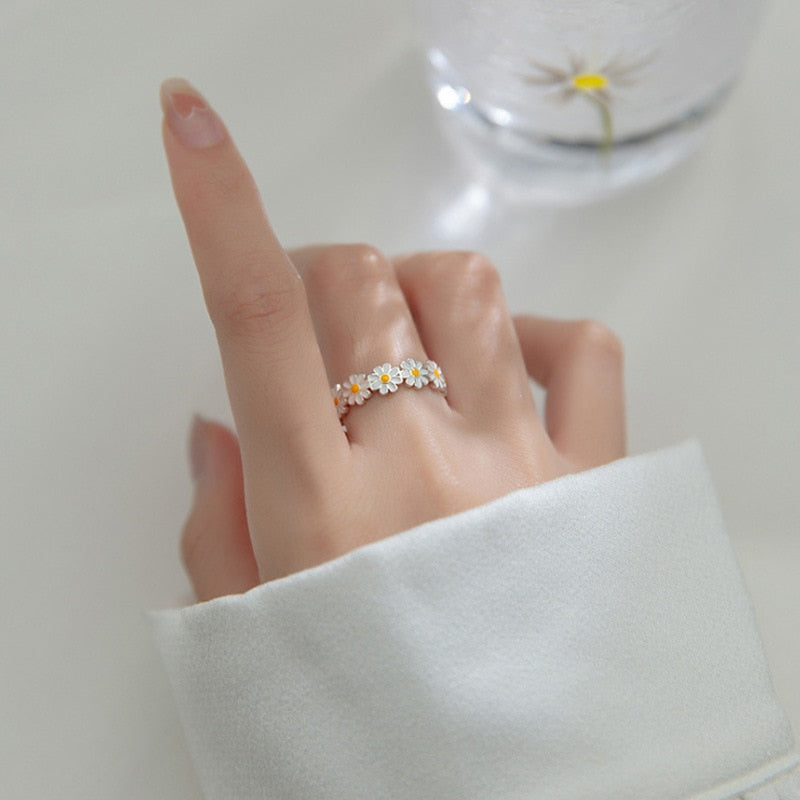 Daisy Flower Ring - Schattig en stijlvol