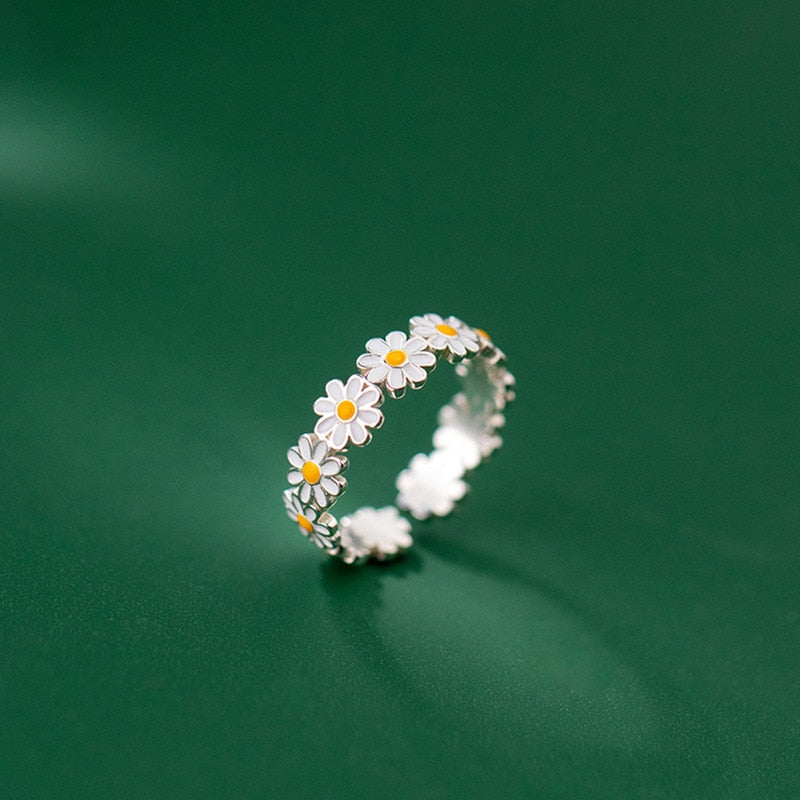 Daisy Flower Ring - Schattig en stijlvol