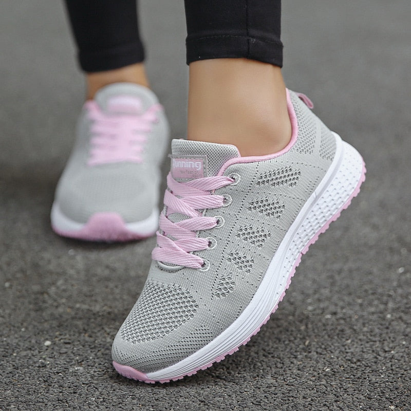 Lichtgewicht dames sneakers met ademend mesh – ideaal voor dagelijks gebruik en actieve momenten