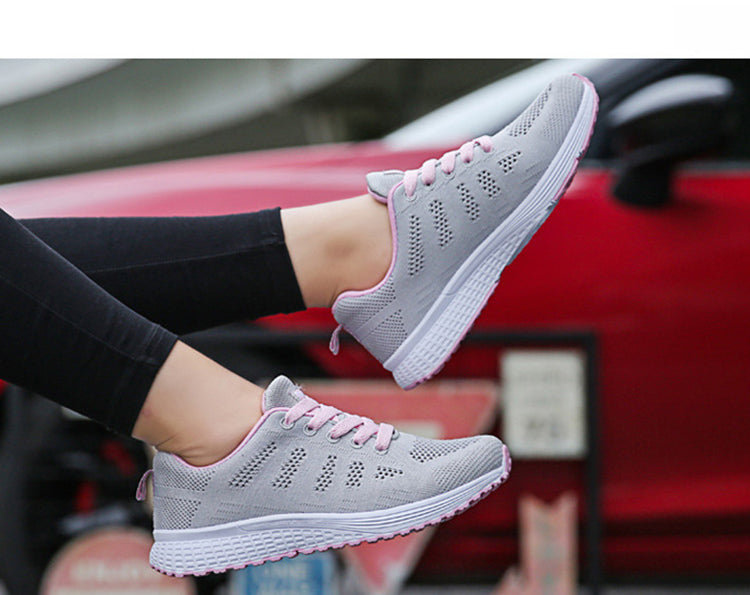 Lichtgewicht dames sneakers met ademend mesh – ideaal voor dagelijks gebruik en actieve momenten