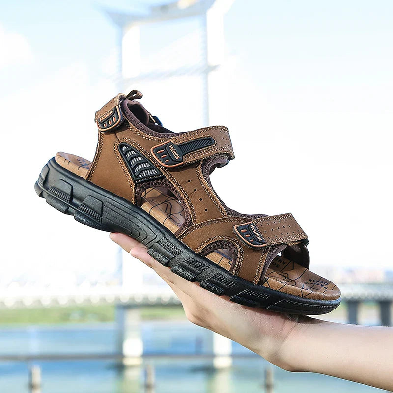 Heren sportieve sandalen met klittenbandsluiting – ideaal voor actief zomers gebruik
