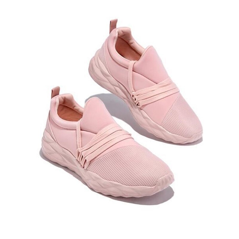 Sportieve dames sneakers met veters – flexibel, licht en eigentijds