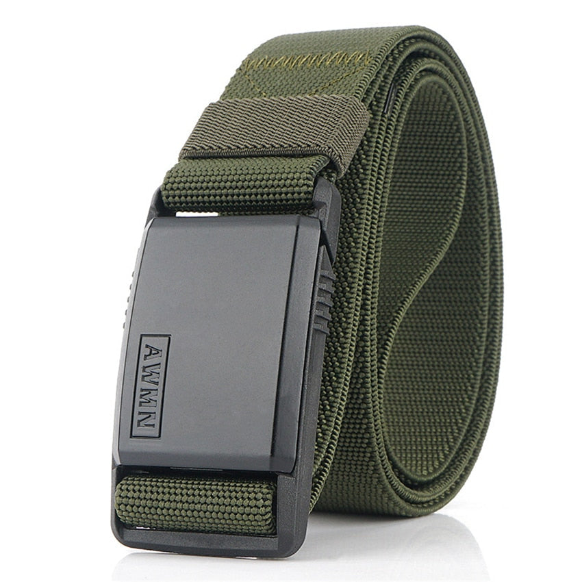 Magnetische riem in militaire stijl