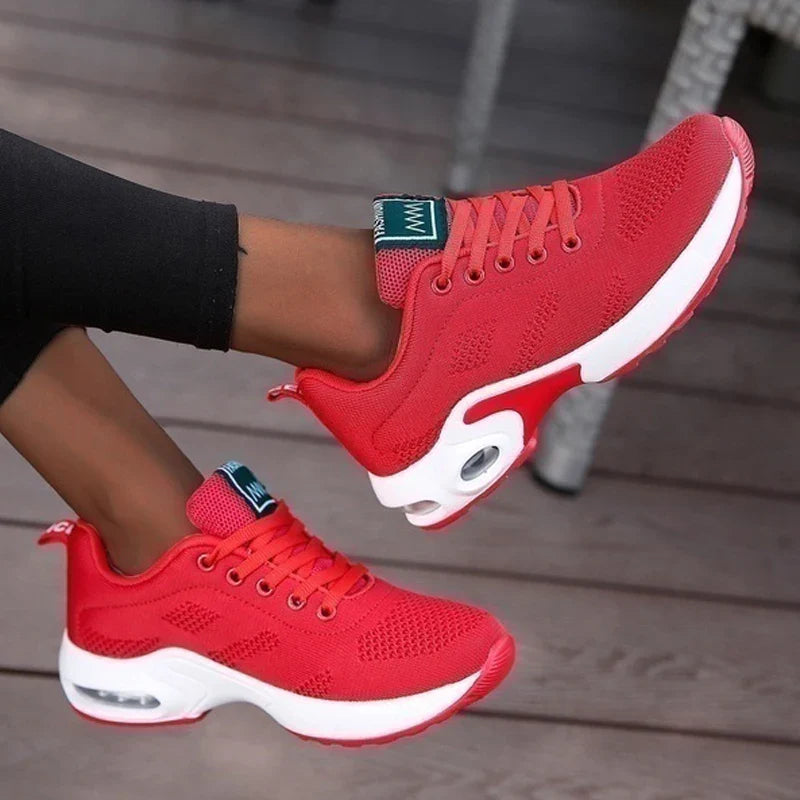 Dames sneakers met ademende mesh – lichtgewicht comfort voor elke dag