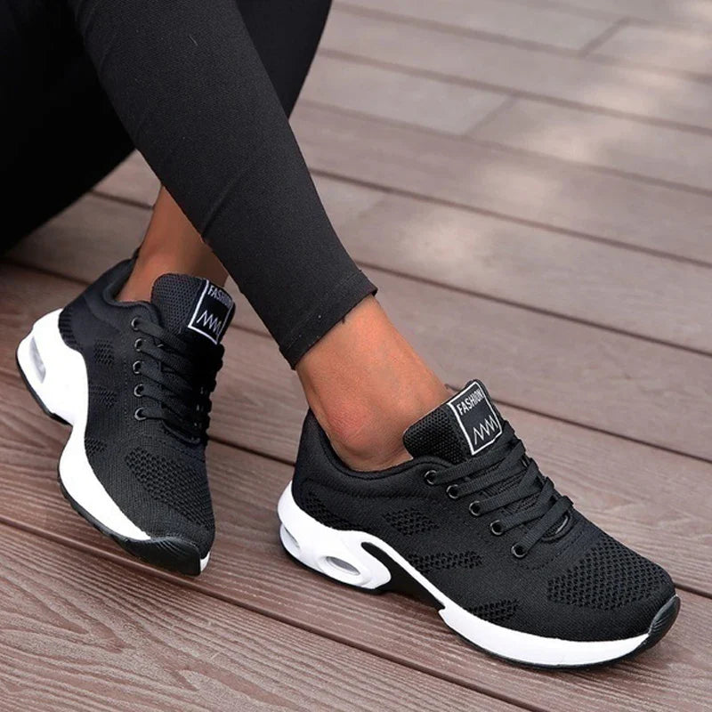Dames sneakers met ademende mesh – lichtgewicht comfort voor elke dag