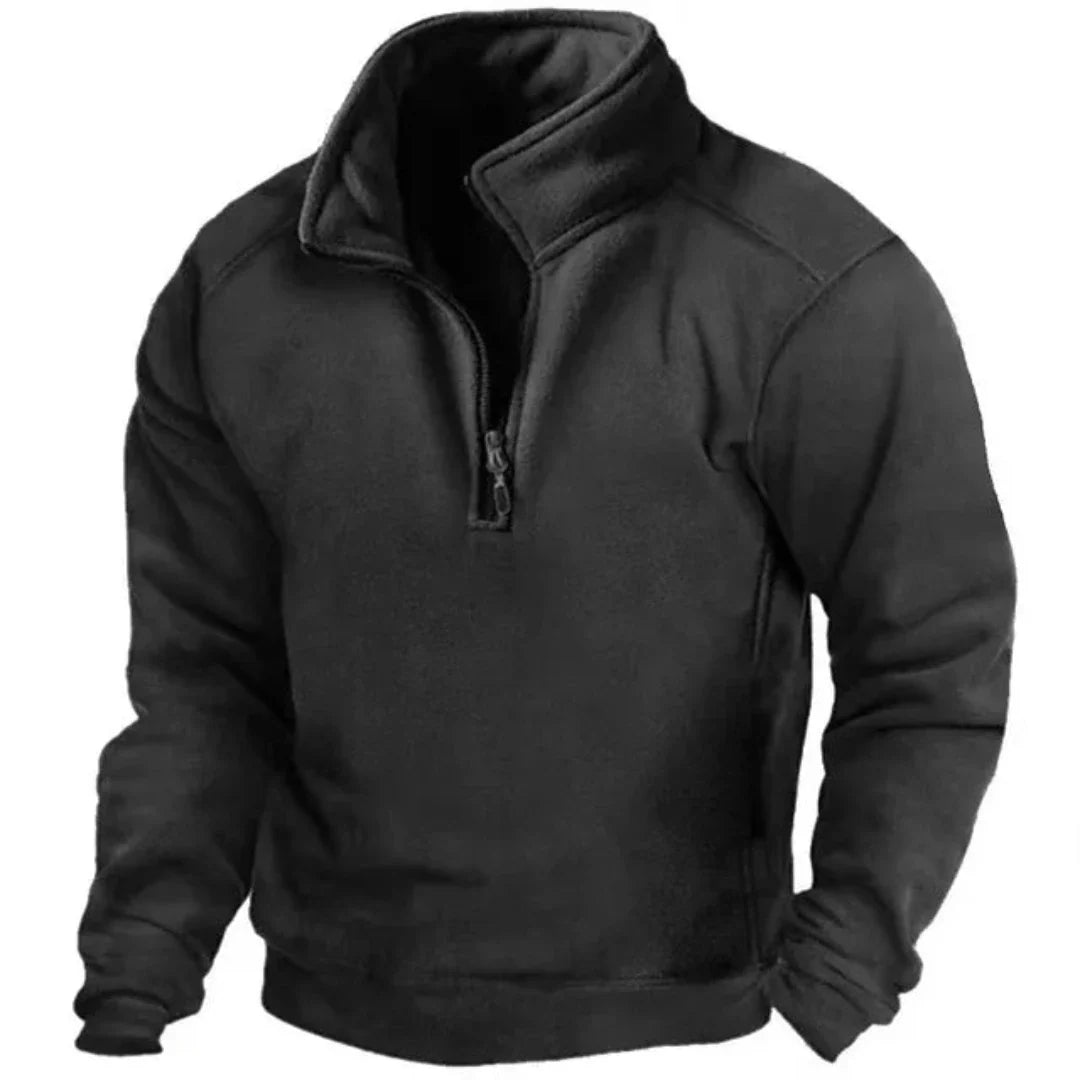 Kevin - Halve Col Modepullover voor Heren