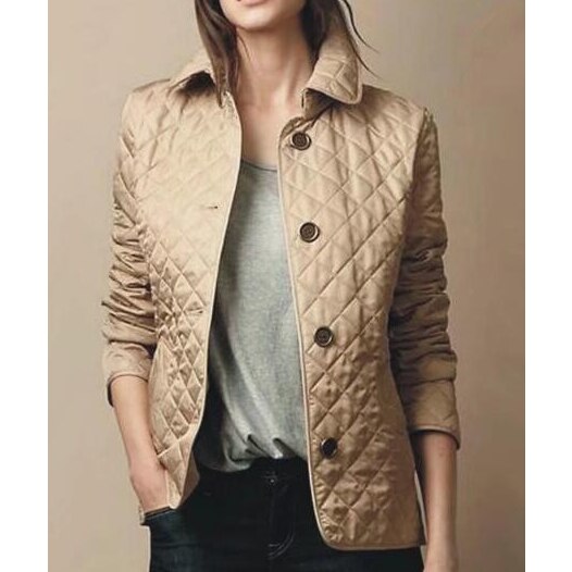Elise | Herfstjas dames met gewatteerd design