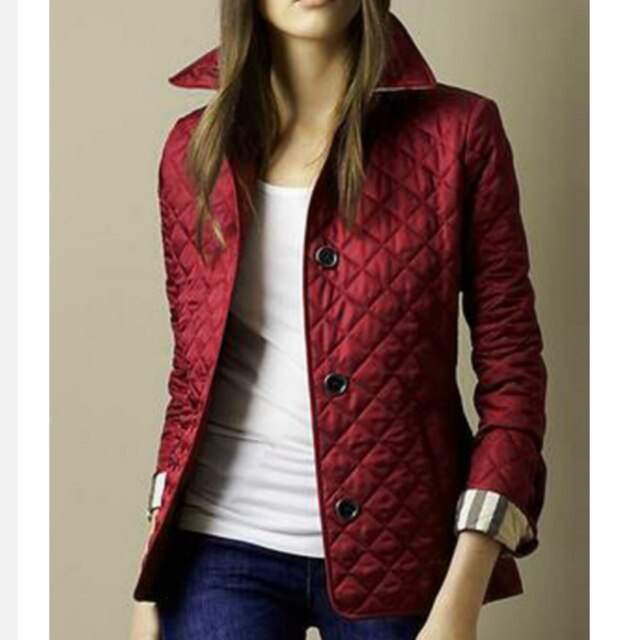 Elise | Herfstjas dames met gewatteerd design