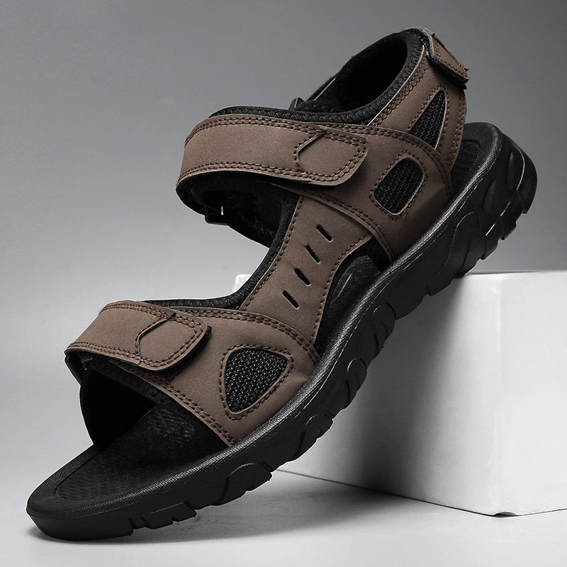 Heren sandalen – Klassiek ontwerp met comfortabele pasvorm voor zomerse eenvoud
