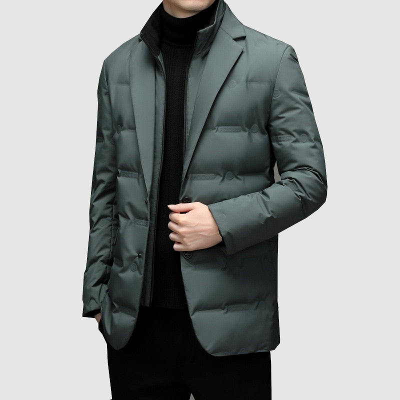 Frederik | Heren herfstjas met getailleerd design