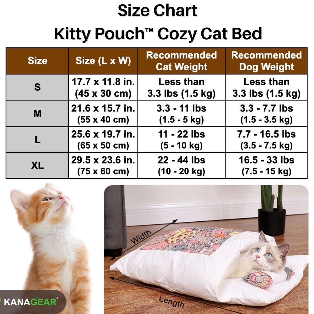 Gezellig Kattenbed - Kitty Pouch