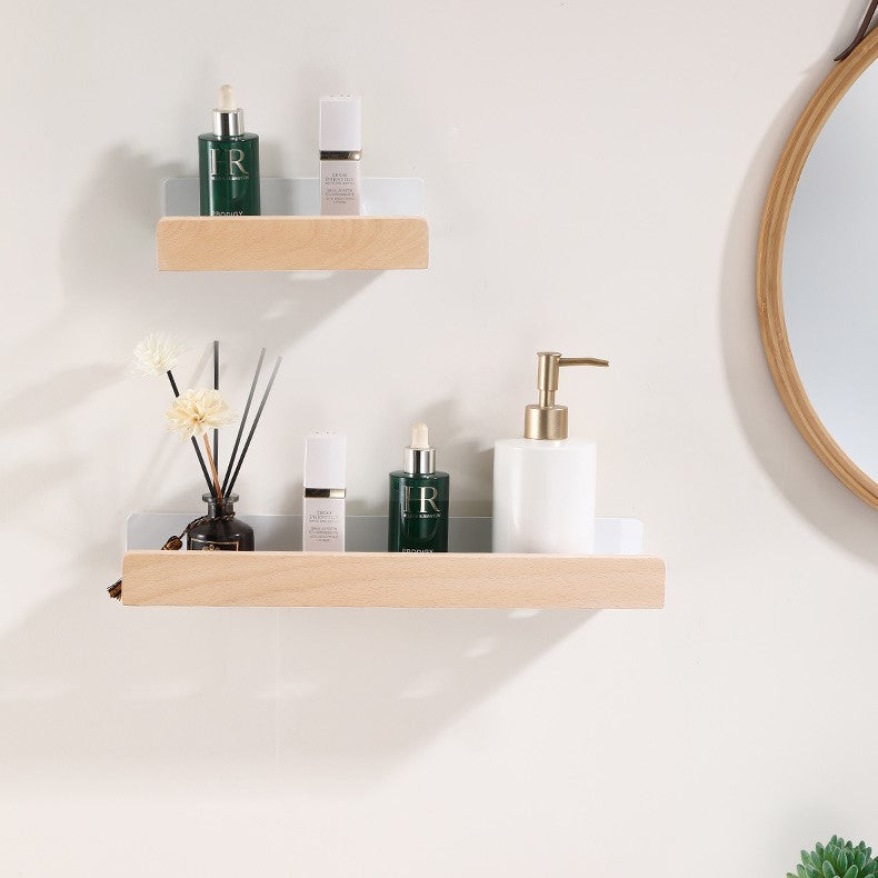 Doucherack EasyFit - Zonder Boren Witte Wandbevestiging Douche Organizer