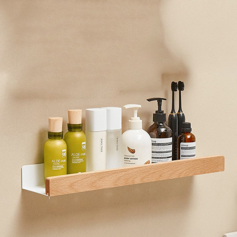 Doucherack EasyFit - Zonder Boren Witte Wandbevestiging Douche Organizer